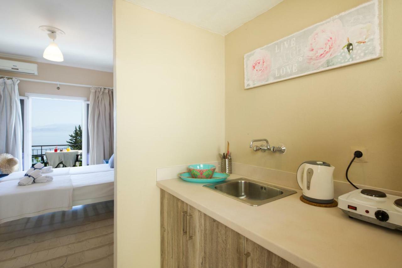 Casa Dei Venti - Sea View Apartments - 100M From The Beach Benitses  Luaran gambar